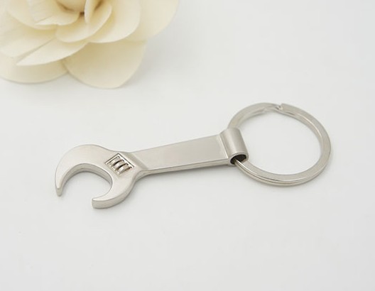 50pcs Custom Wrench Bottle Opener Keychains -- A Small Batch Personalization