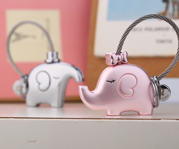 Elephant lovers keychains