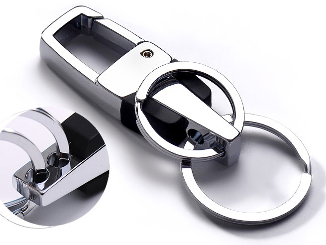 Men's Classic Alloy Keychain