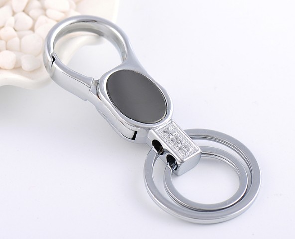 Men's classic alloy keychain