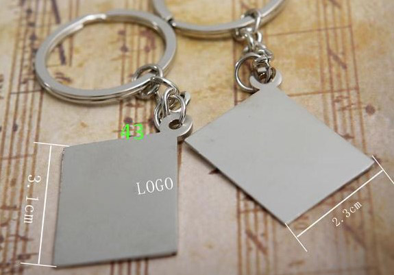 Love's Letter couple keychains