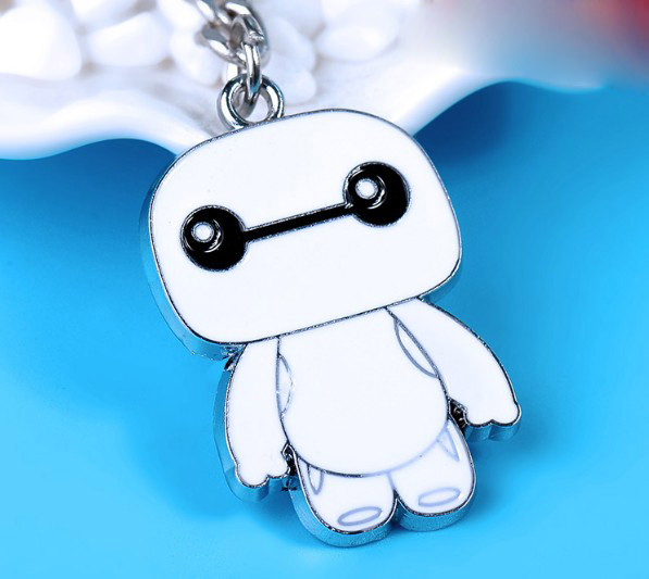Cartoon characters alloy keychain