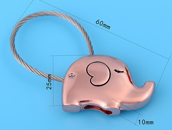 Luck elephants lovers keychains
