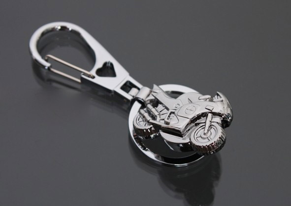 cool motorcycle LED keychain