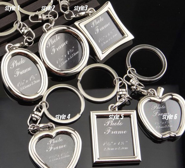 DIY photo frame keychain