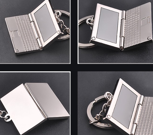 Foldable laptop keychain
