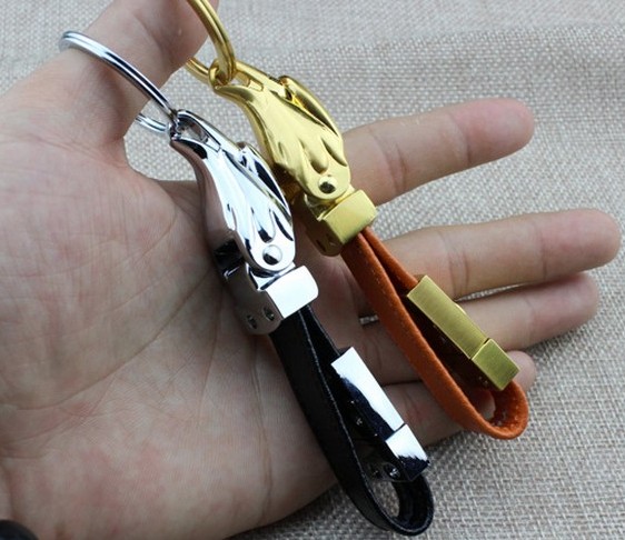 Eagle head keychain