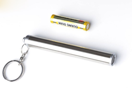 Waterproof LED Flashlight keychain