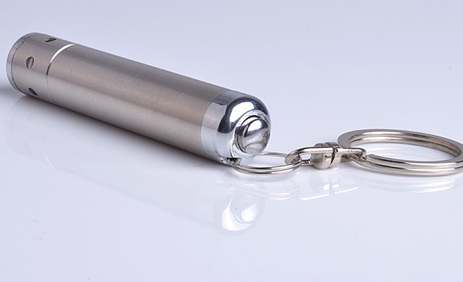 6.6cm LED Flashlight keychain