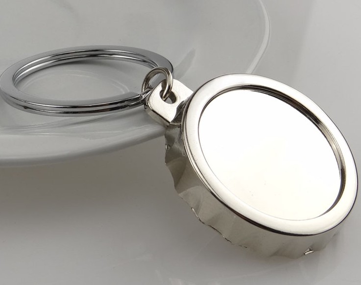 Creative Alloy Bottle Opener Keychain