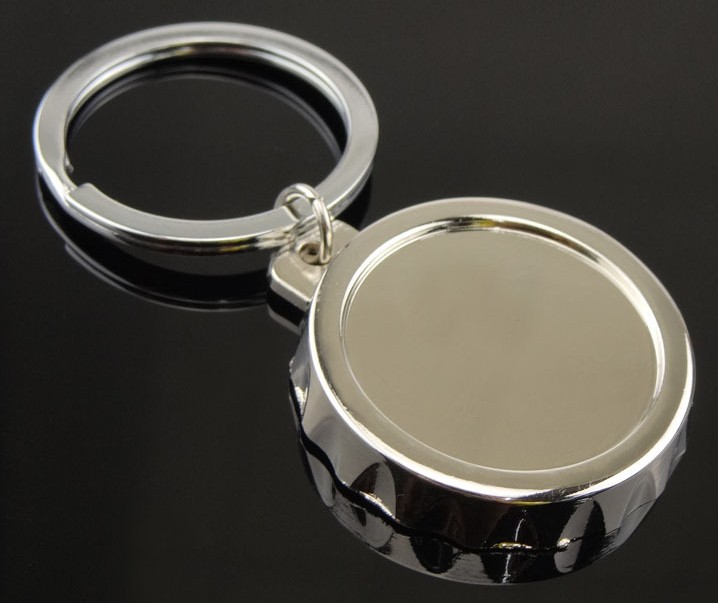 Creative Alloy Bottle Opener Keychain