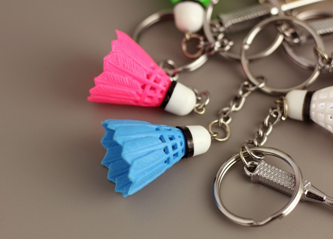 Mini Badminton keychain