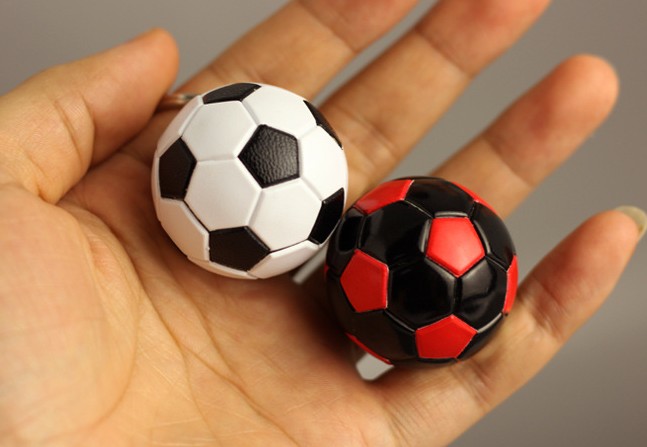 Simulation football keychain