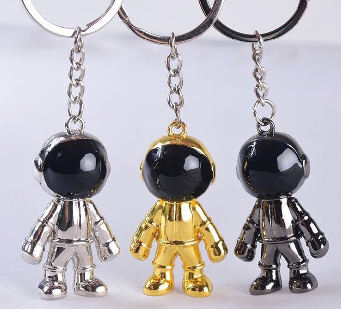 Space robot keychain