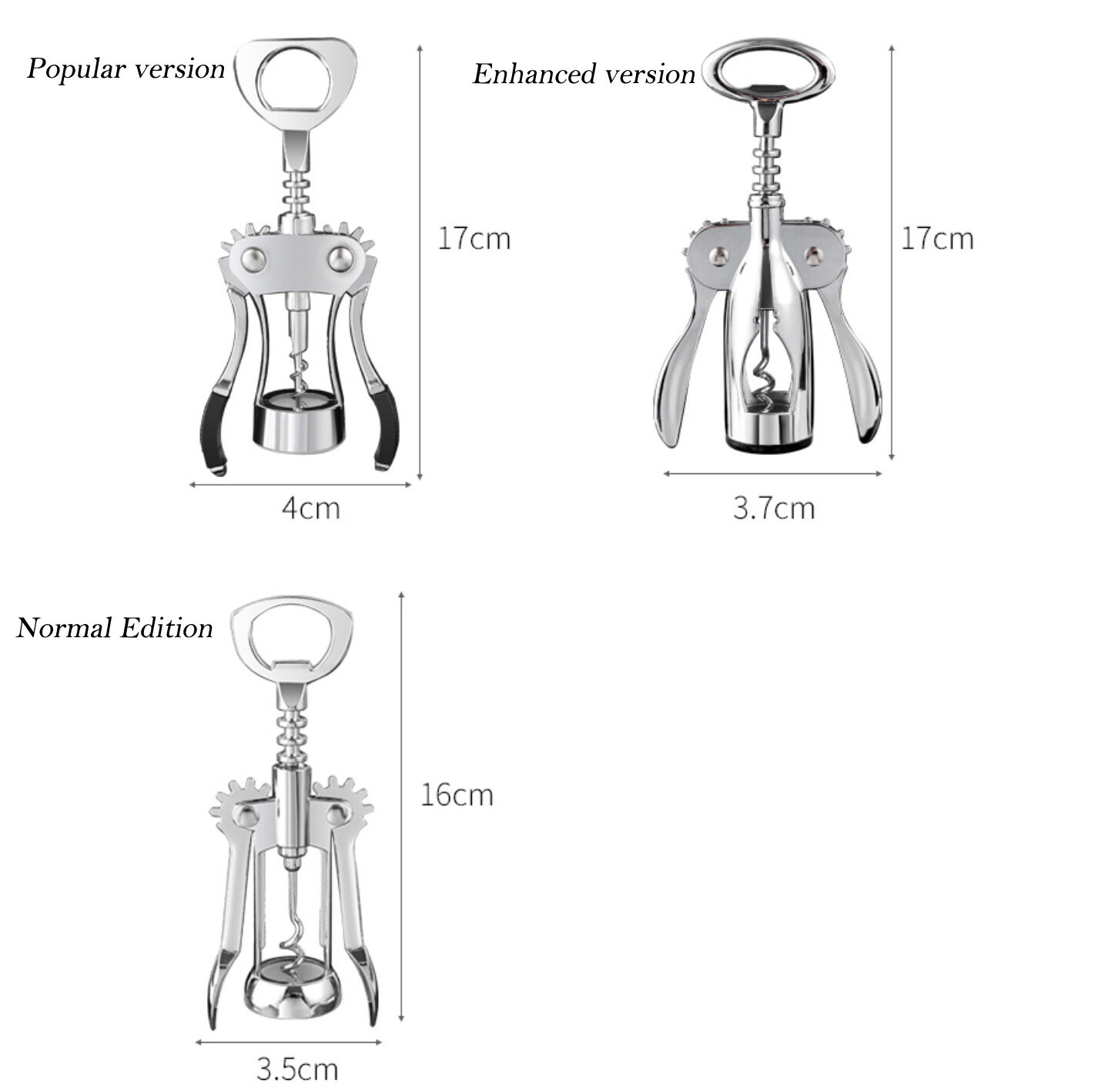 Multifunctional Wine Bottle Opener and Beer Bottle Opener