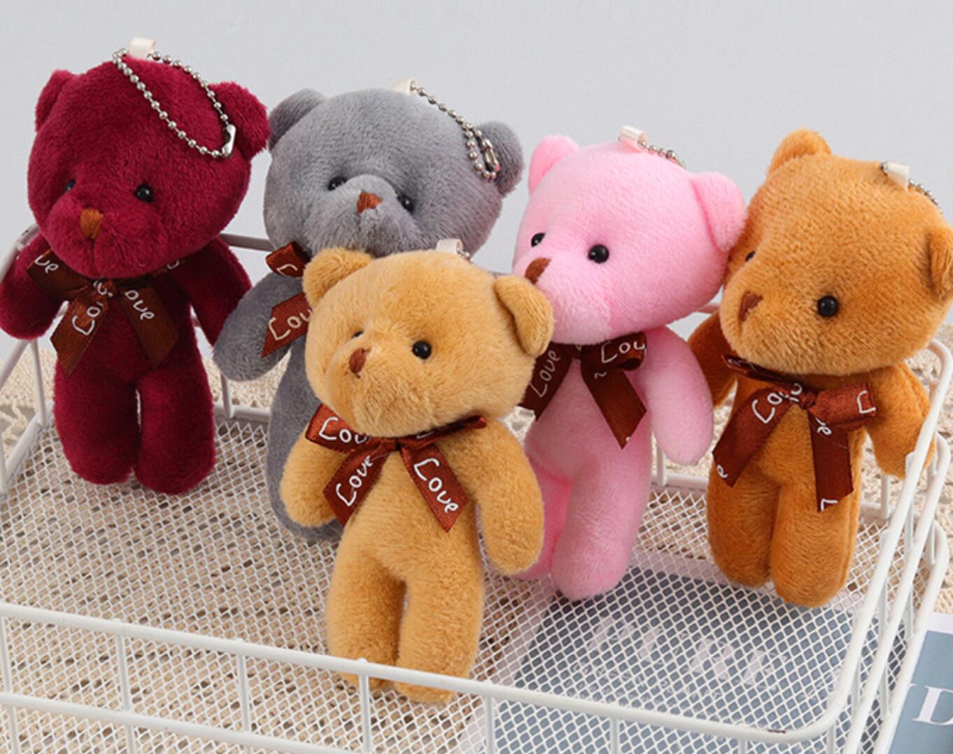 bear pendant keychain wedding favor
