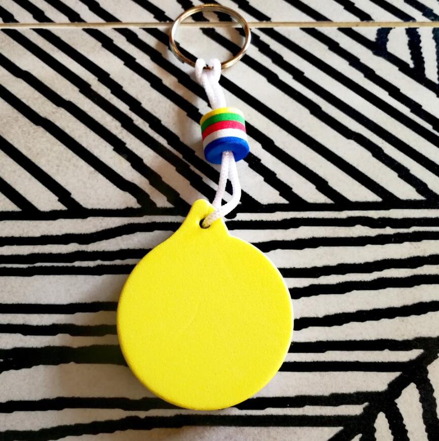 EVA Foam Float Boat Keychain