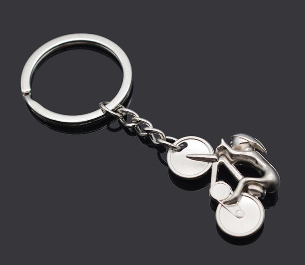 Cycling sports keychain