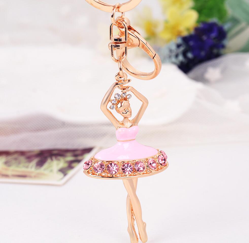 Ballet girl keychain