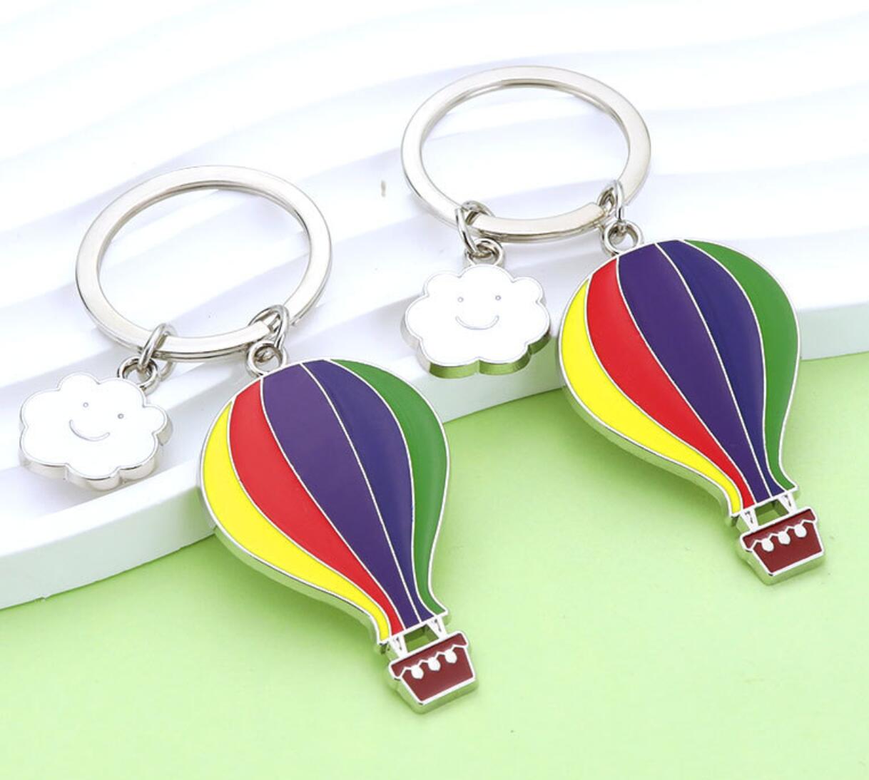 Hot Air Balloon Keychain