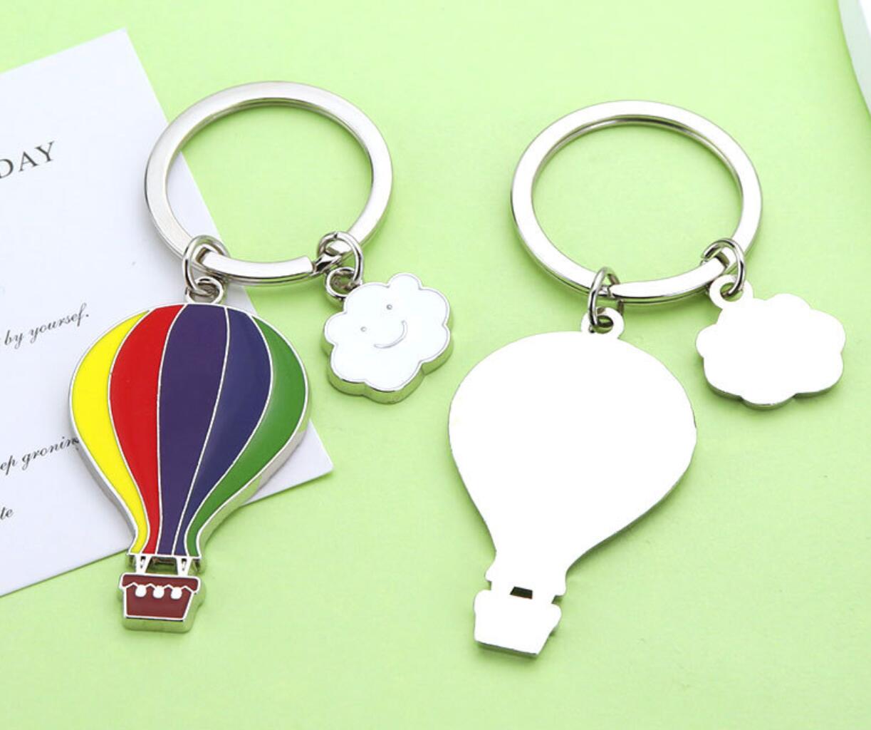 Hot Air Balloon Keychain