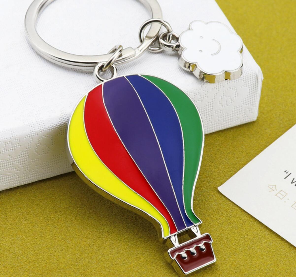 Hot Air Balloon Keychain