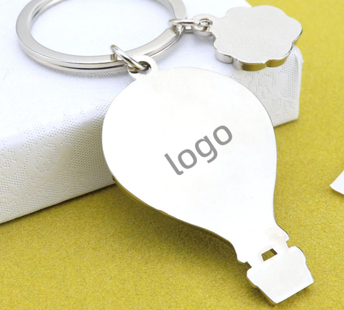 Hot Air Balloon Keychain