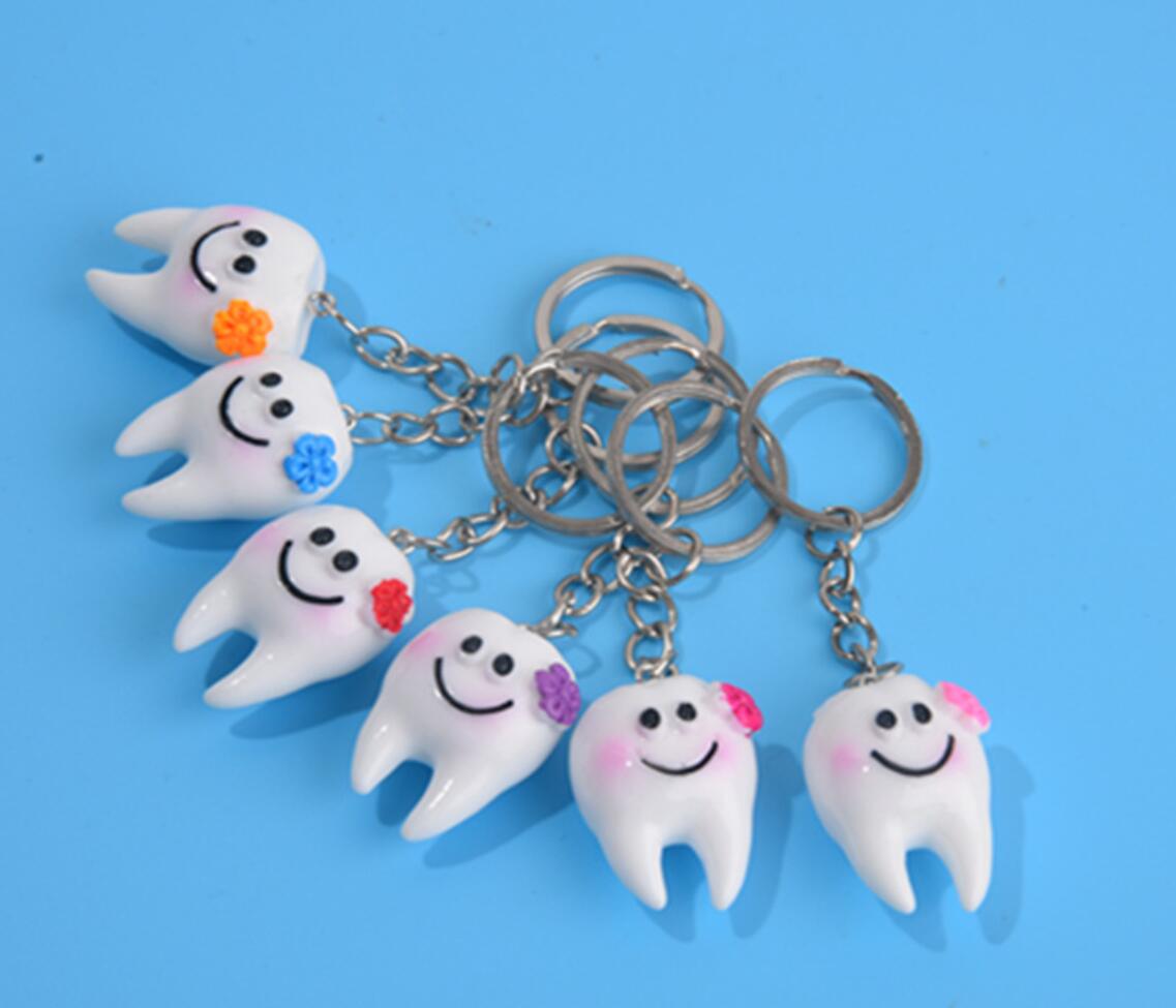 Realistic Teeth Keychain