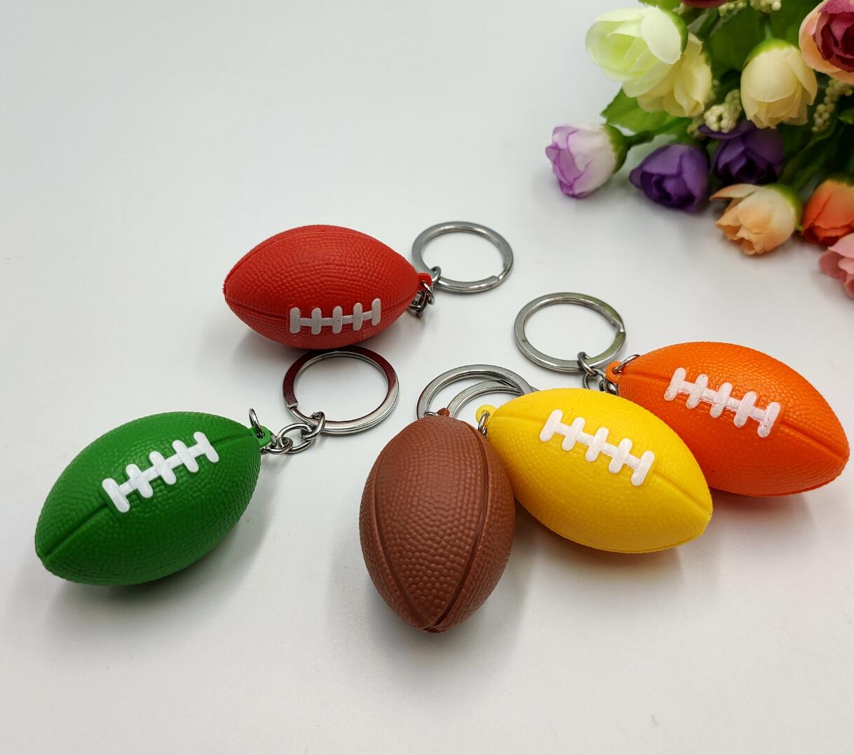 Mini Simulation Rugby Keychain