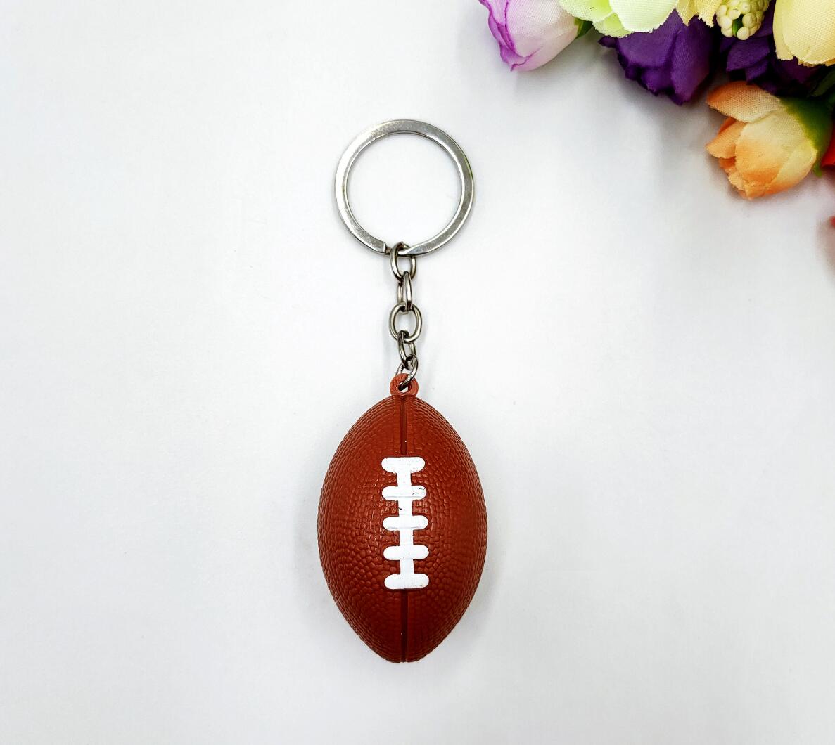 Mini Simulation Rugby Keychain