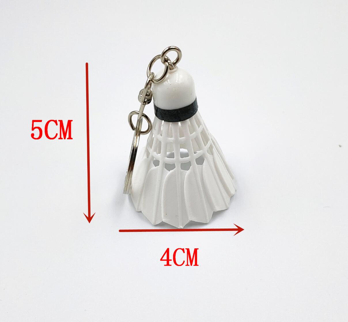 Mini Badminton Shuttlecock Keychain