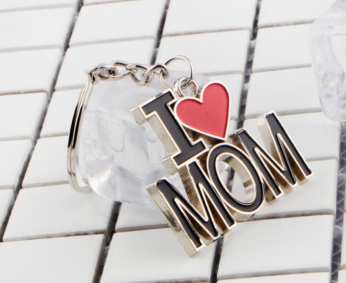 Mother's Day Gift: I Love Mom Keychain
