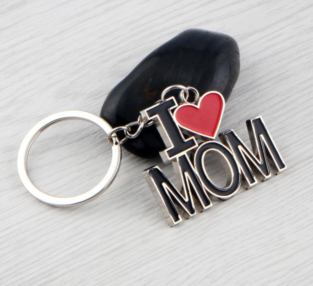 Mother's Day Gift: I Love Mom Keychain