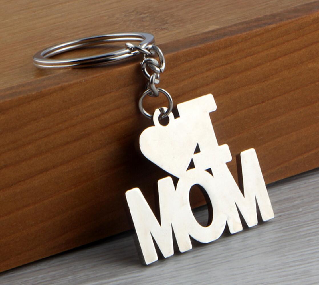 Mother's Day Gift: I Love Mom Keychain