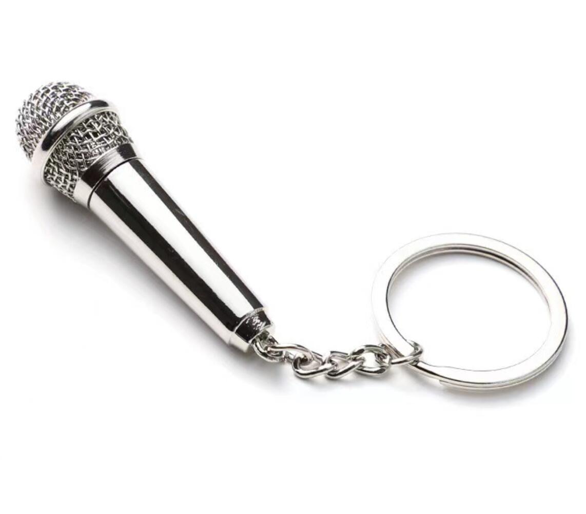 Simulated Microphone Keychain