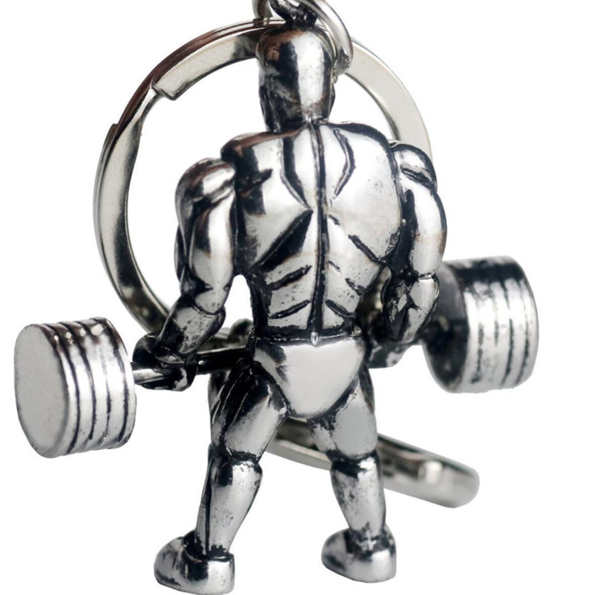 Weightlifting Muscular Man Keychain