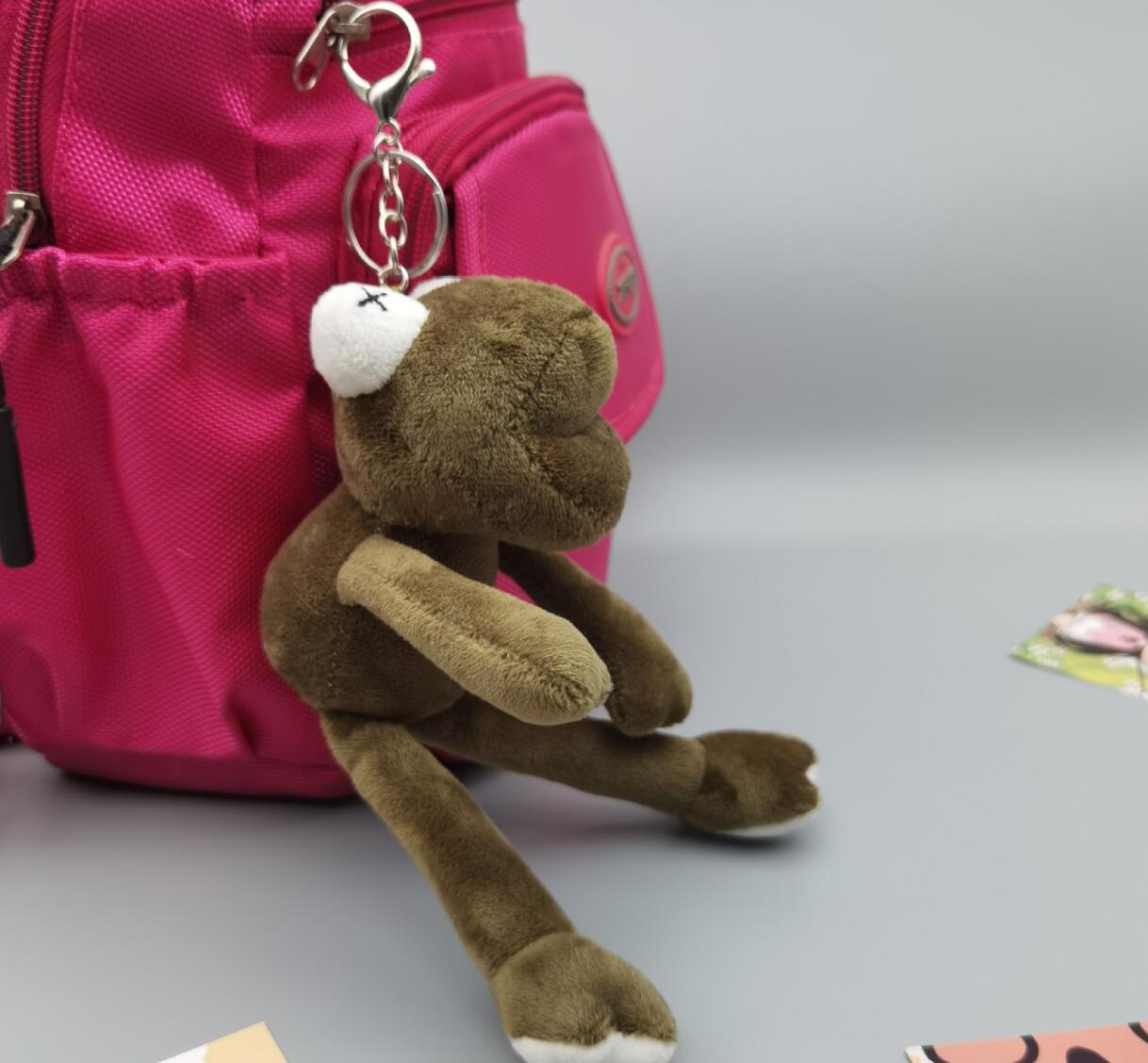 Long-Legged Frog Plush Keychain