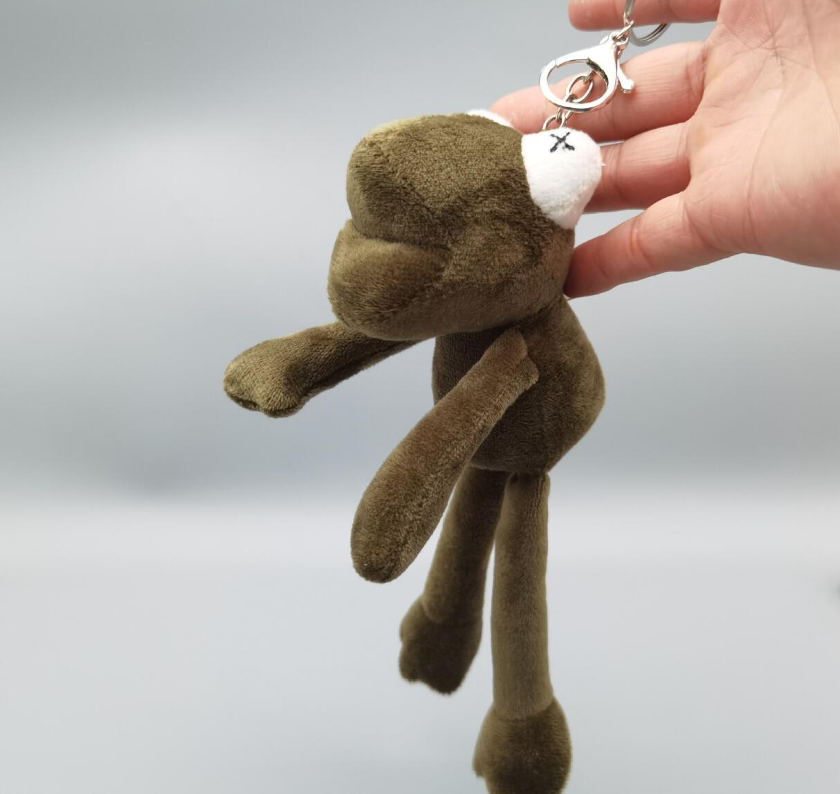 Long-Legged Frog Plush Keychain