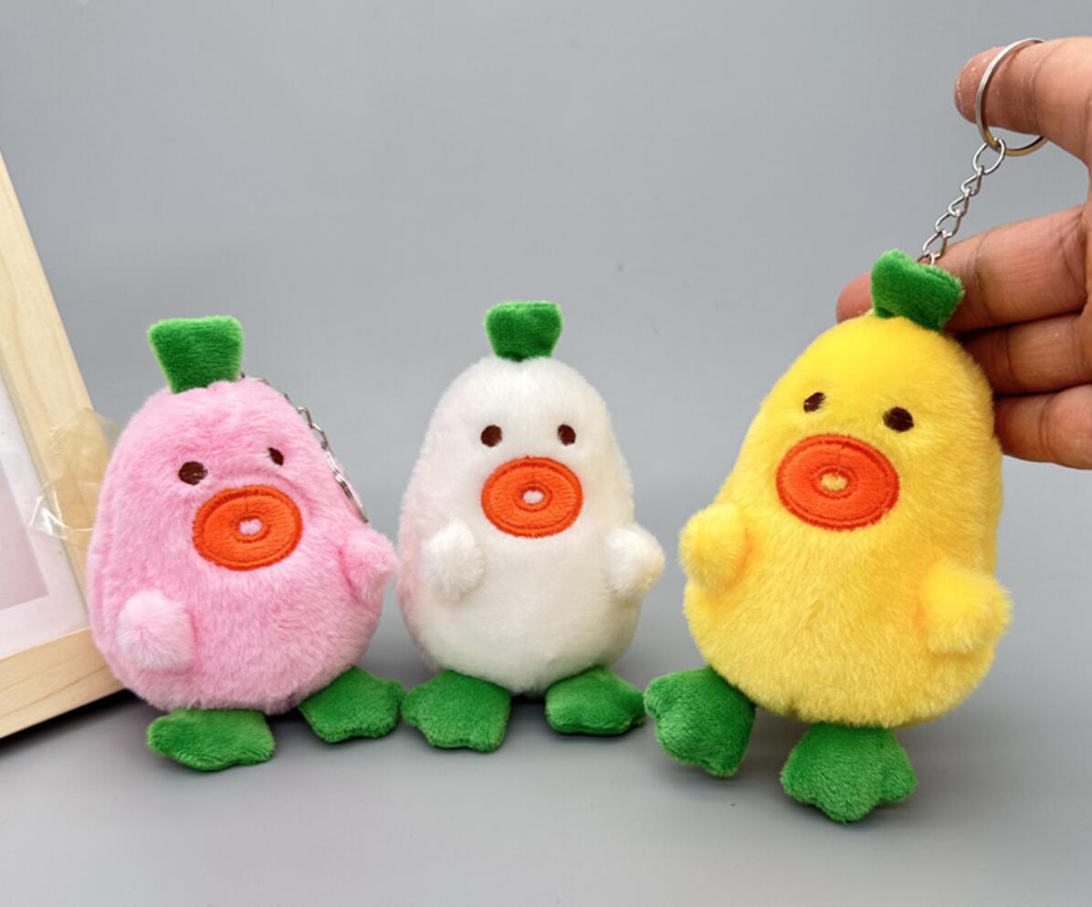 Sausage-lipped Duck Plush Keychain