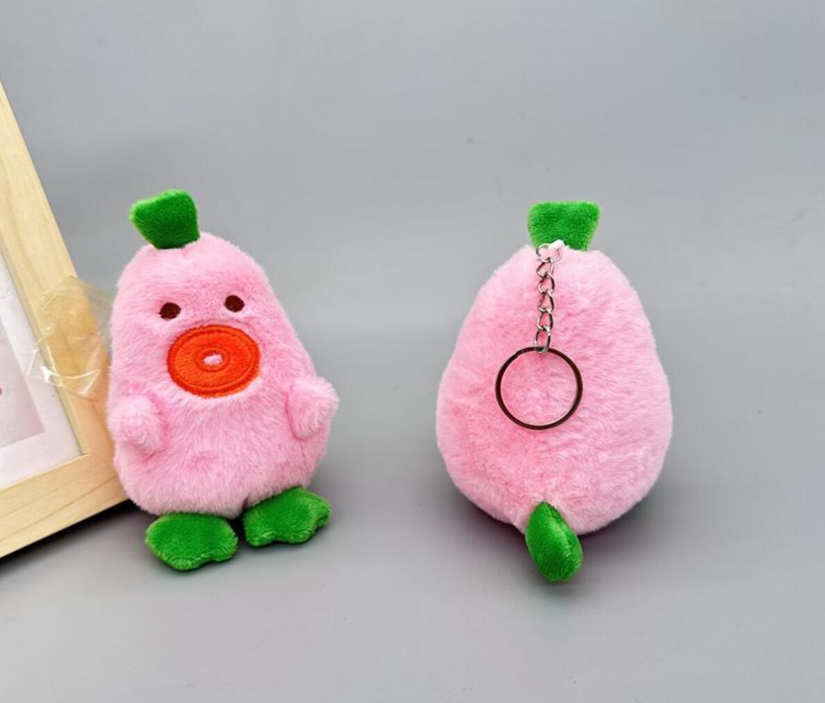 Sausage-lipped Duck Plush Keychain