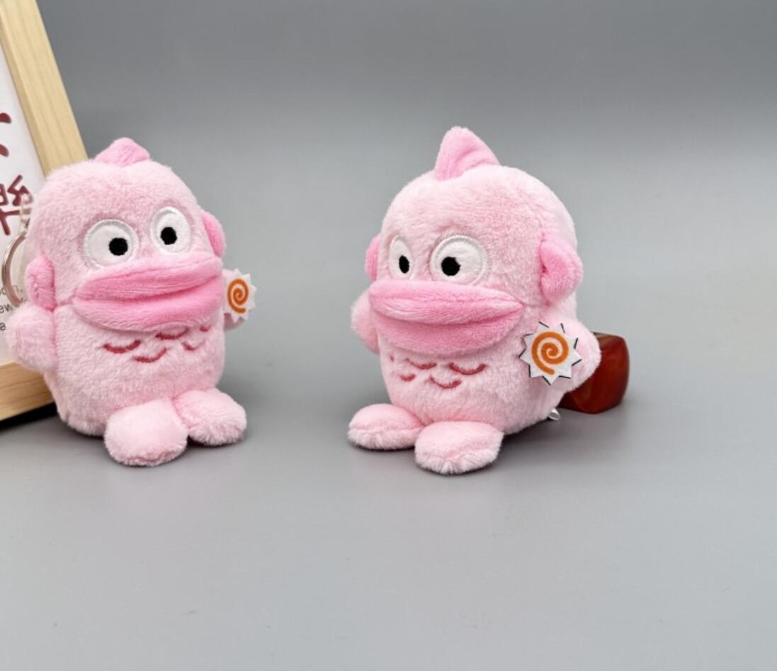 Funny Clownfish Plush Keychain