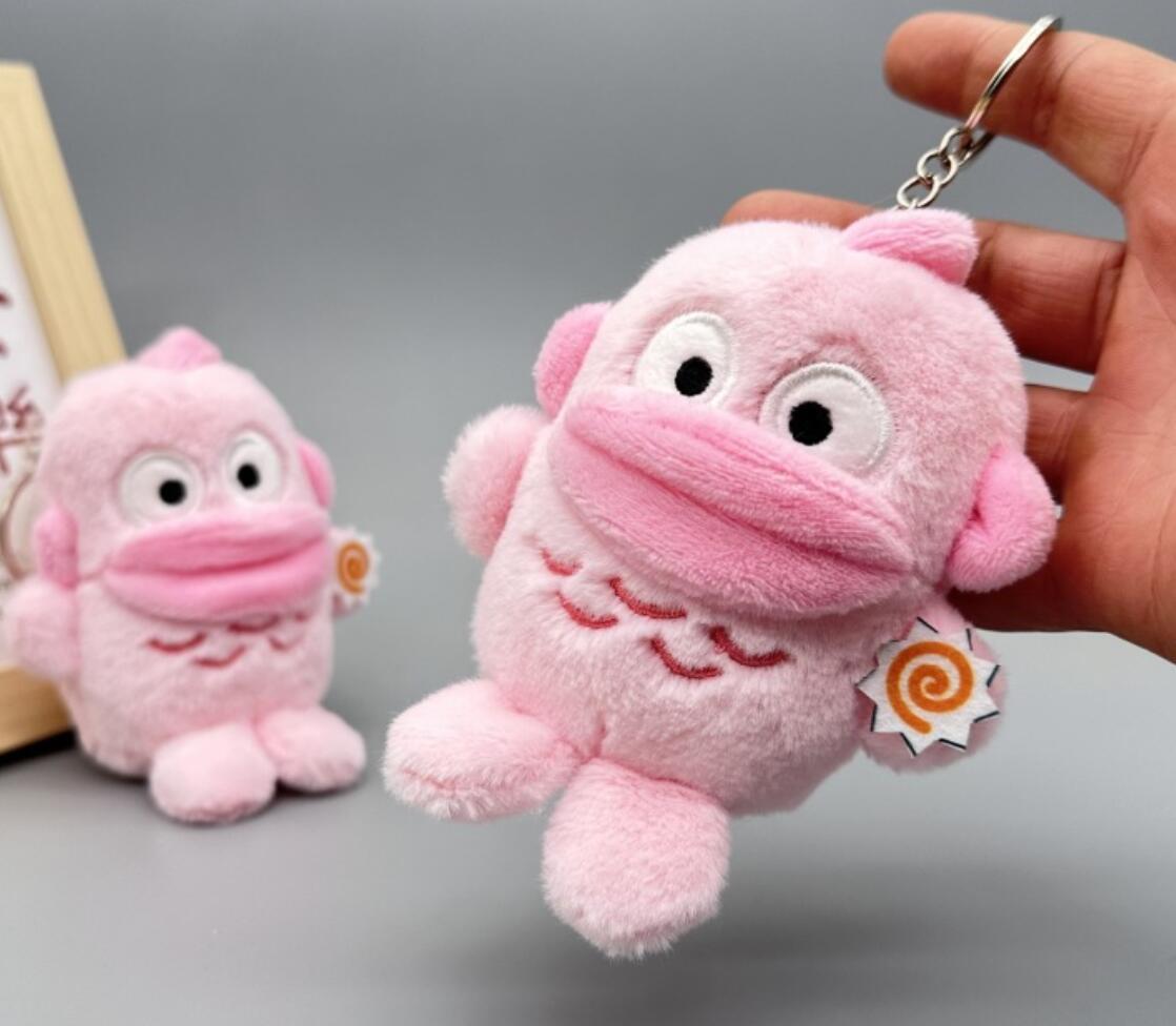 Funny Clownfish Plush Keychain