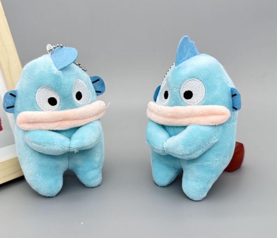 Funny Clownfish Plush Keychain