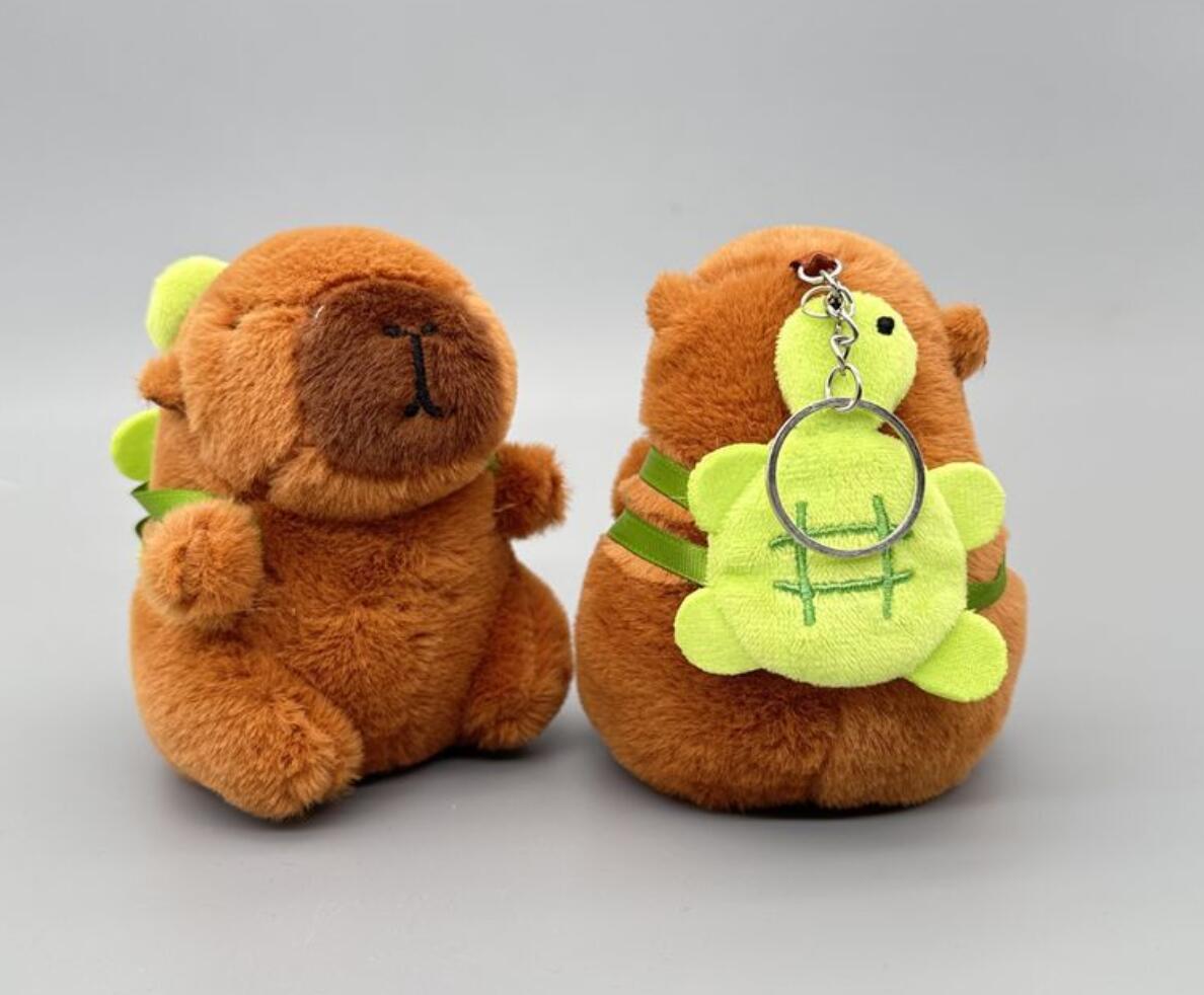Creative Capybara Plush Keychain