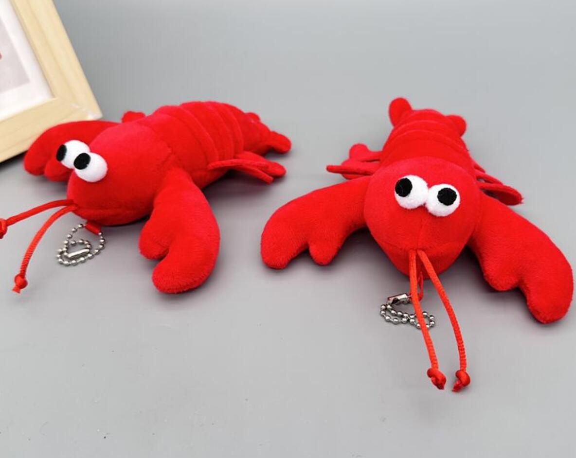 Lobster and Crab Plush Toy Keychain