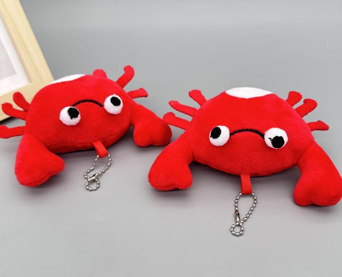 Lobster and Crab Plush Toy Keychain