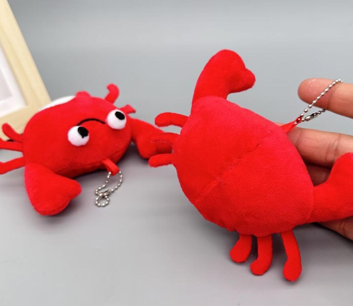 Lobster and Crab Plush Toy Keychain
