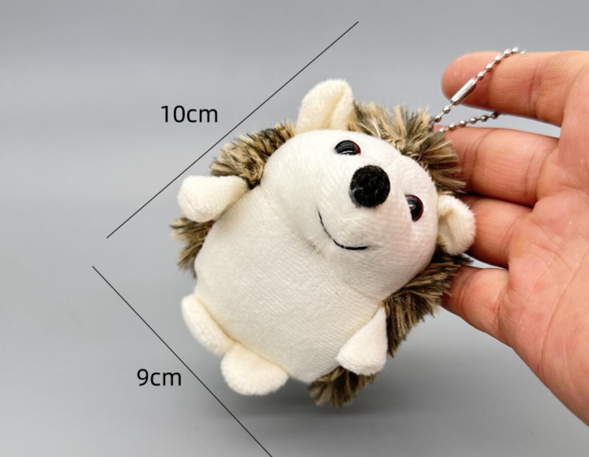 Cute Little Hedgehog Plush Keychain