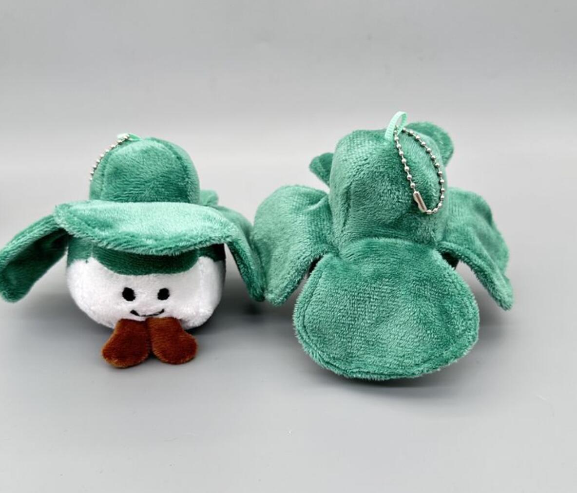 Broccoli and Cabbage Vegetable Plush Keychain
