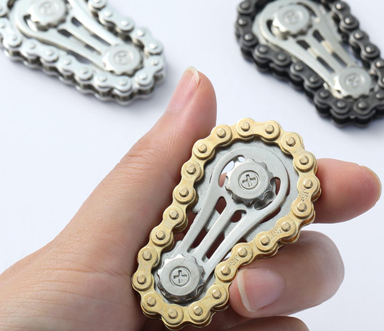 Gear Chain Fidget Spinner Stress Relief Toy